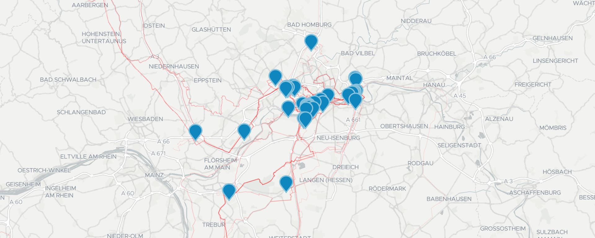 Data centers in Frankfurt, Germany